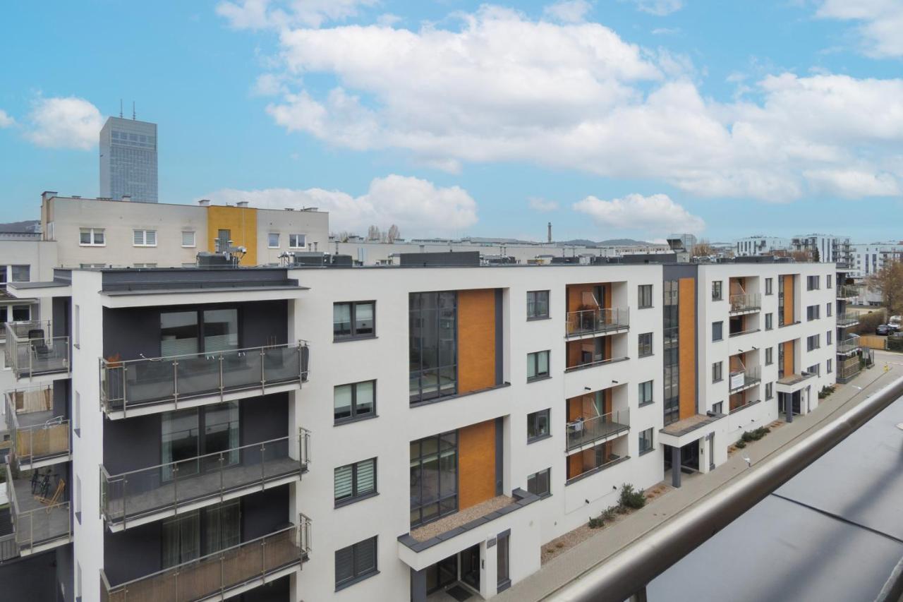 Superior Apartment With Balcony & Parking Gdansk By Noclegi Renters Prestige Экстерьер фото